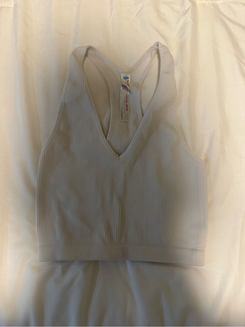 FP Movement Ribbed V-Neck Racerback Tank